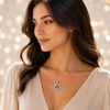 The Stellar round Charm Pendant